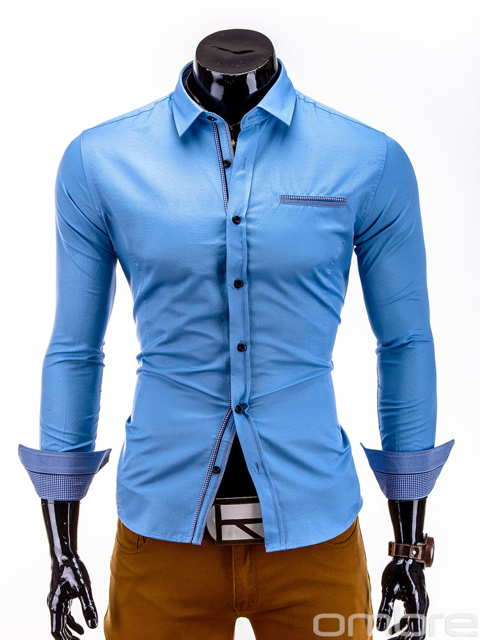 Men's shirt - light blue K236