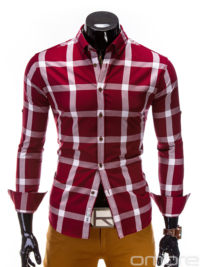 Men's shirt - red K224