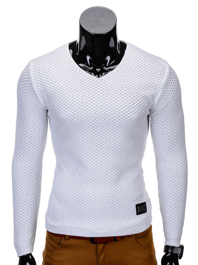 Men's sweater - white E75