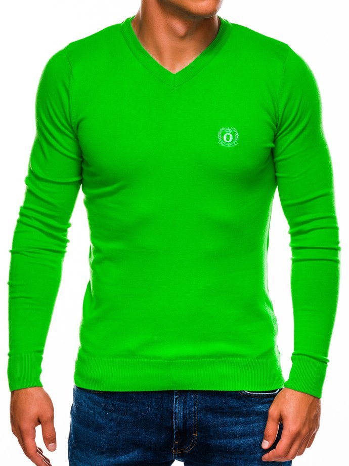 Pánský svetr E74 - zelená