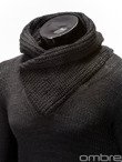 Men's sweater E57 - black
