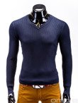Men's sweater E65 - navy