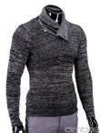 Men's sweater E76 - black